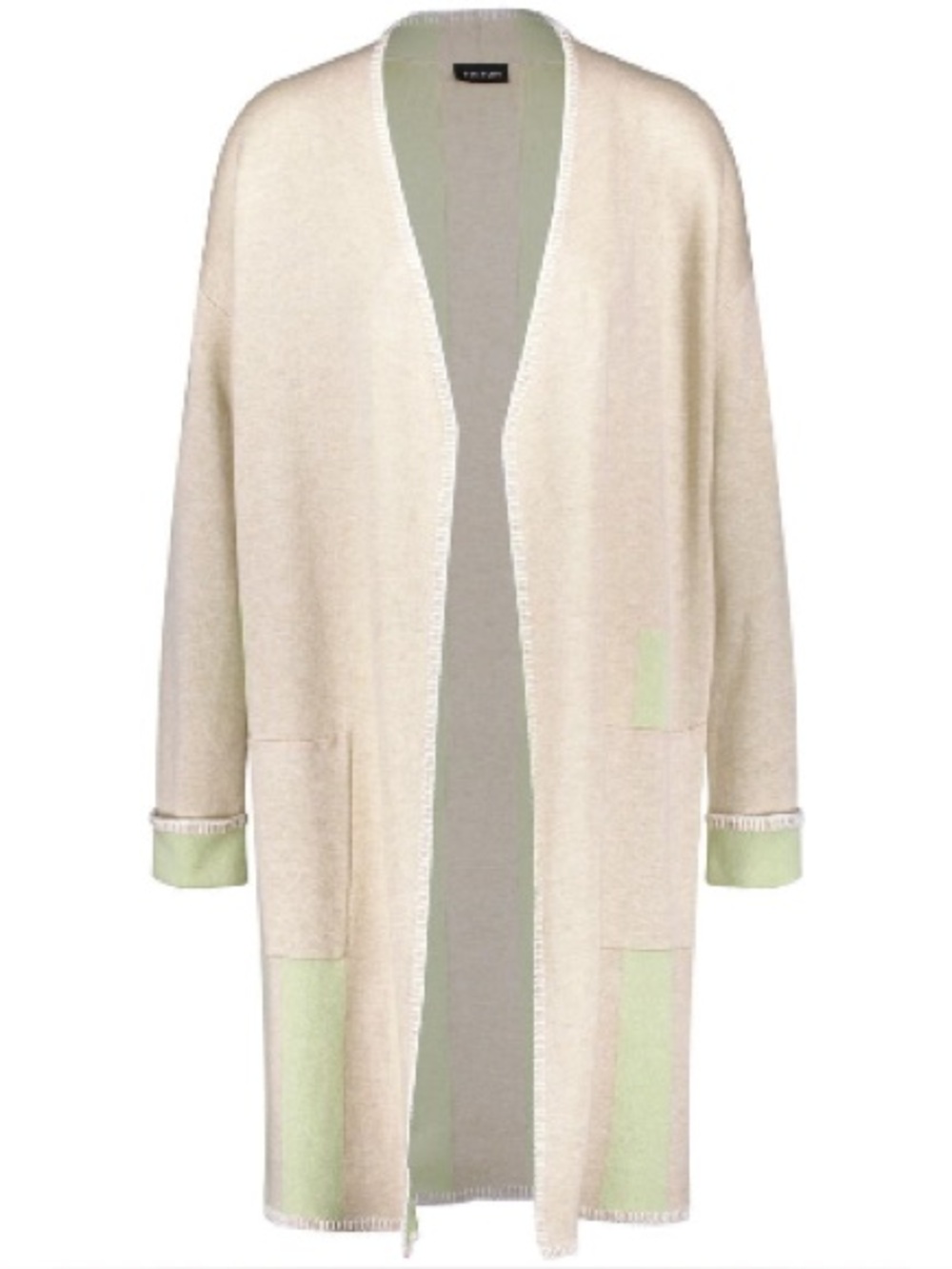 Taifun Lightweight Open Front Cardigan Size S-M